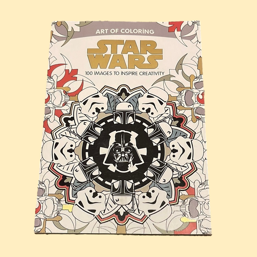 Never Used Star Wars Art of Coloring 100 Images Adult Coloring Book